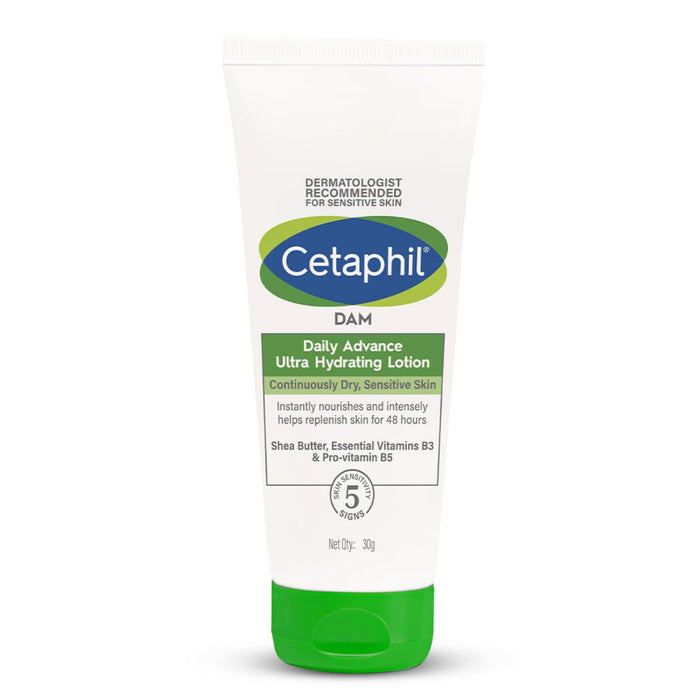 Cetaphil DAM Daily Advance Ultra Hydrating Lotion for Dry, Sensitive Skin 30 g