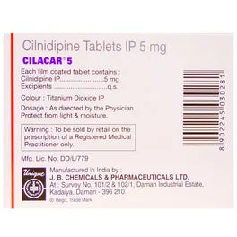Cilacar 5 Tablet