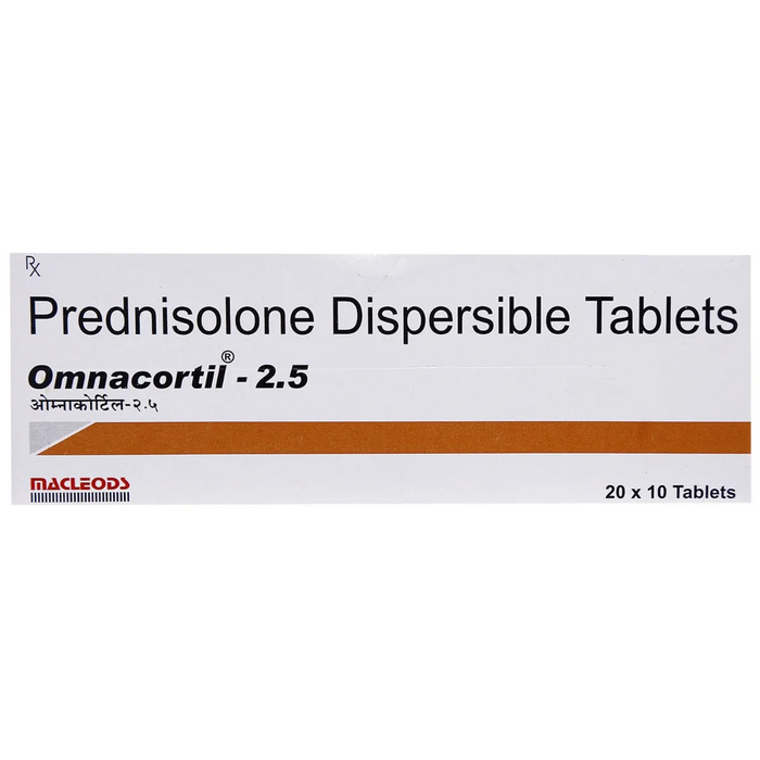 OMNACORTIL 2.5MG