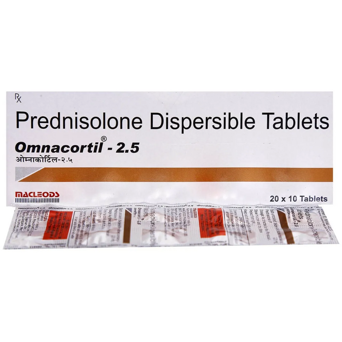 OMNACORTIL 2.5MG