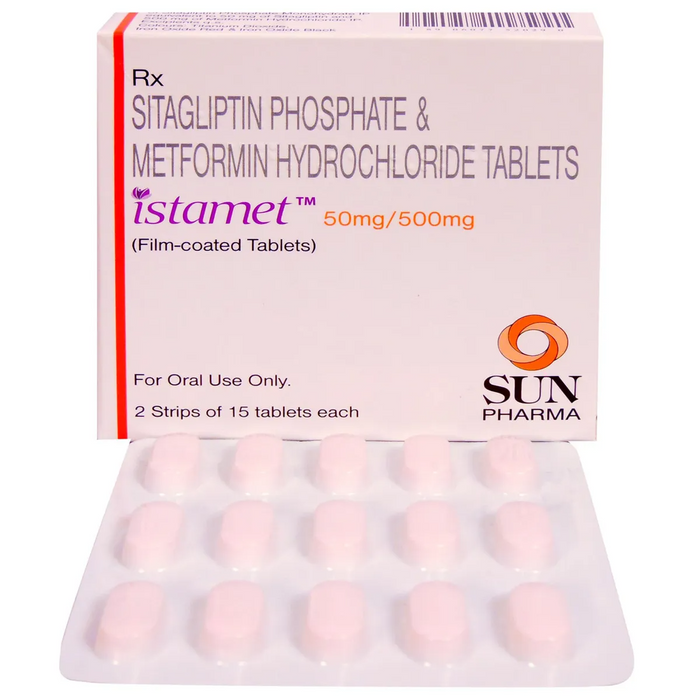 ISTAMET 50/500MG