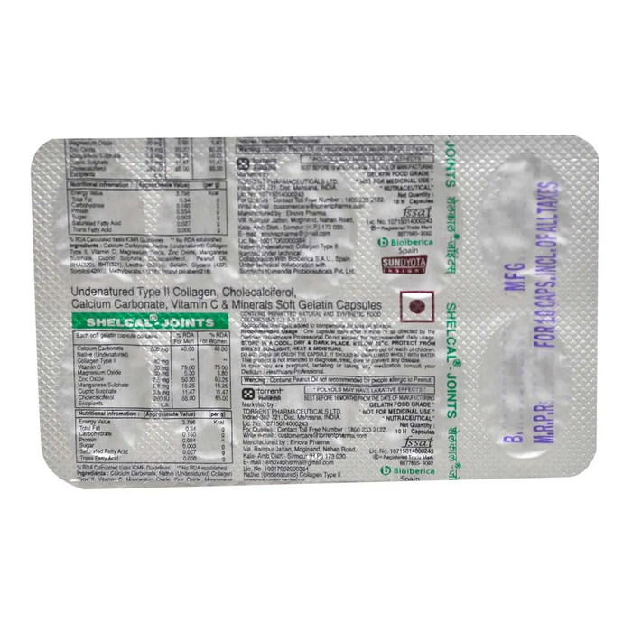 SHELCAL JOINT CAPS