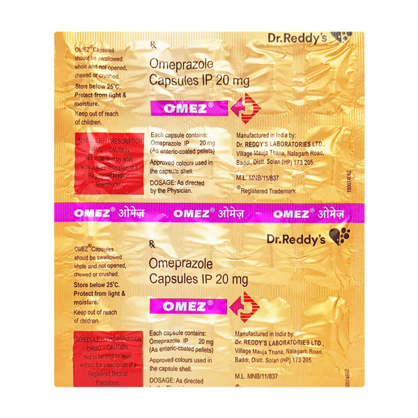 Omez 20 MG Capsule