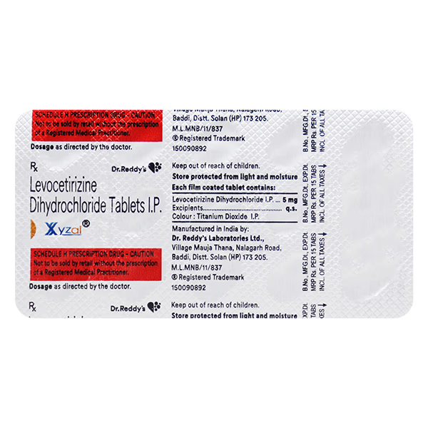 XYZAL 5 MG