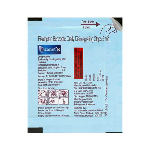 RIZANET 5MG