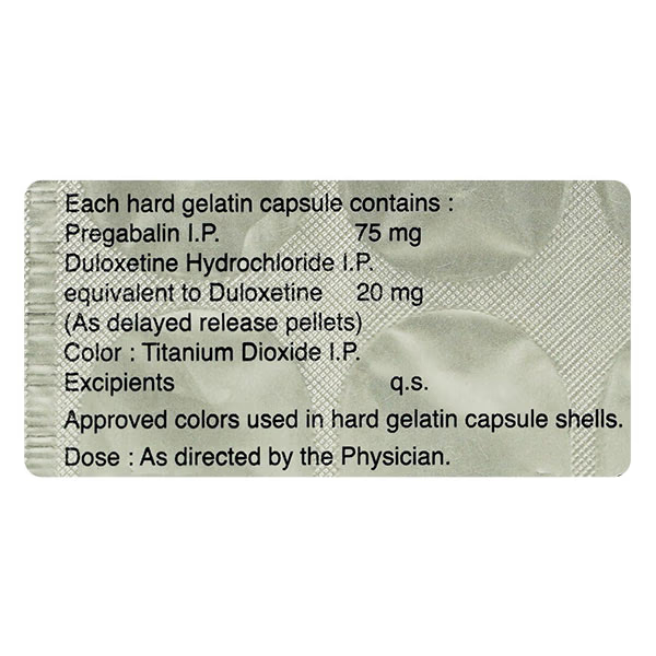 PREGABA D 75MG