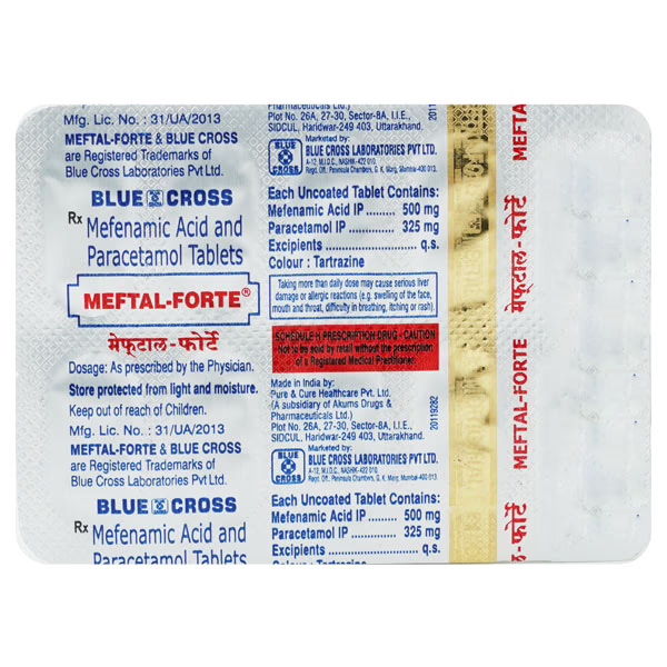 Meftal Forte Tablet 10