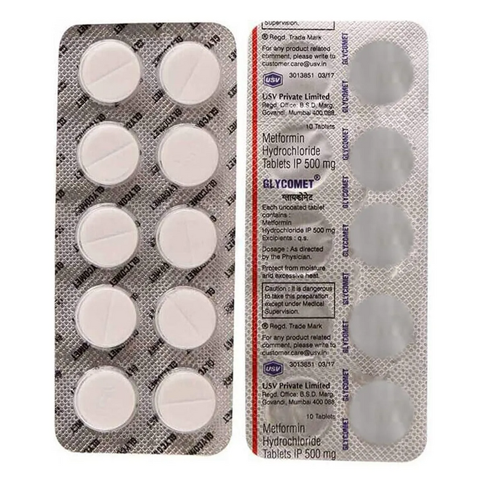 GLYCOMET 500 mg