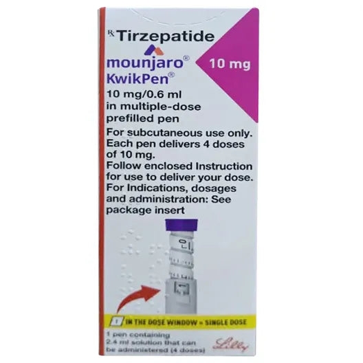 Mounjaro Kwikpen 10 mg PFP Injection 0.6 ml