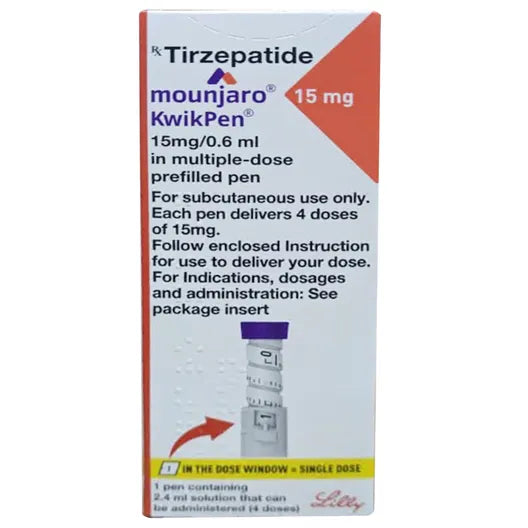 Mounjaro Kwikpen 15 mg PFP Injection 0.6 ml