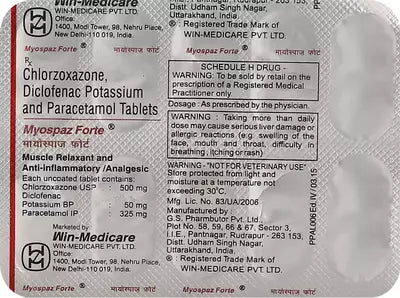 Myospaz Forte Tablet