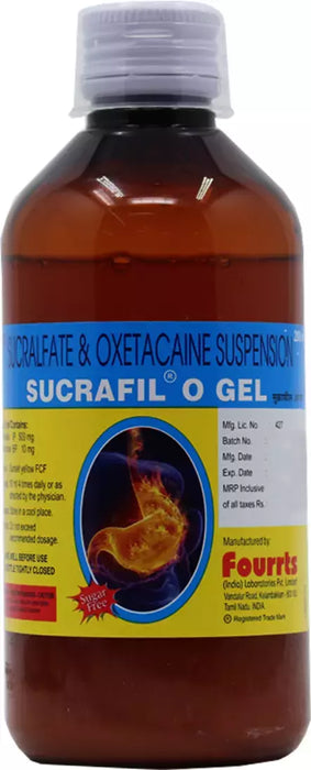 Sucrafil O Gel Sugar Free Bottle Of 200ml Suspension